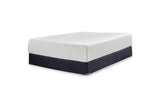 Chime 12 Inch Memory Foam White Twin Mattress in a Box by Ashley at Eve Furniture