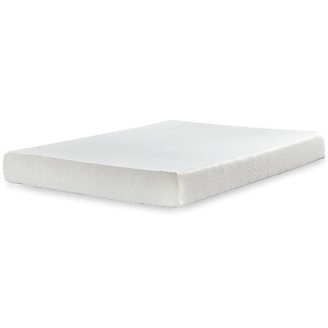 Chime 8 Inch Memory Foam White Full Mattress in a Box by Ashley at Eve Furniture