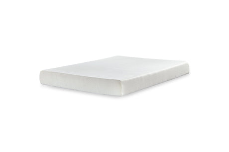 Chime 8 Inch Memory Foam White Full Mattress in a Box by Ashley at Eve Furniture