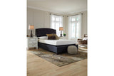Chime 8 Inch Memory Foam White King Mattress in a Box by Ashley at Eve Furniture