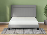 Chime 8 Inch Memory Foam White Queen Mattress in a Box by Ashley at Eve Furniture