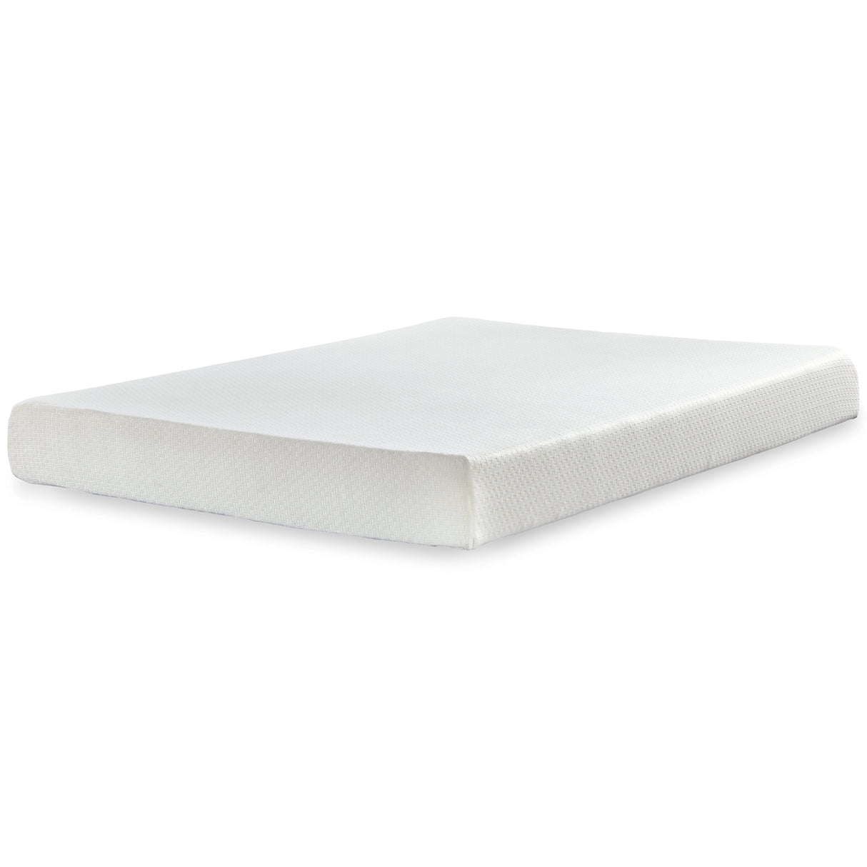 Chime 8 Inch Memory Foam White Twin Mattress in a Box by Ashley at Eve Furniture
