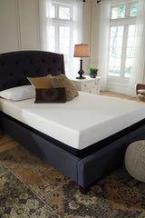 Chime 8 Inch Memory Foam White Twin Mattress in a Box by Ashley at Eve Furniture