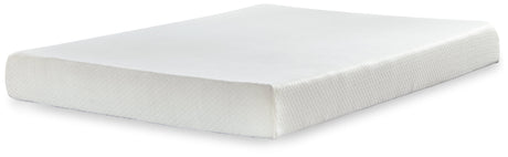 Chime 8 Inch Memory Foam White Twin Mattress in a Box by Ashley at Eve Furniture