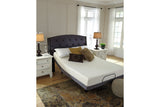 Chime 8 Inch Memory Foam White Twin Mattress in a Box by Ashley at Eve Furniture