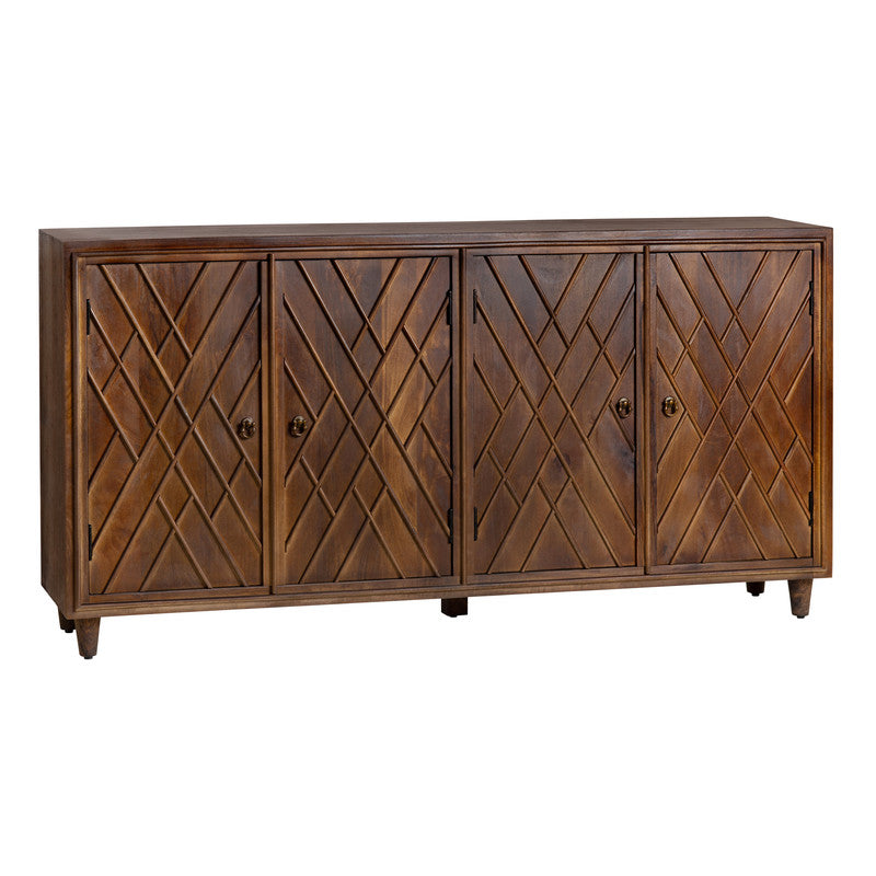 Chippendale Brown Sideboard by Crestview at Eve Furniture