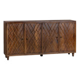 Chippendale Brown Sideboard by Crestview at Eve Furniture
