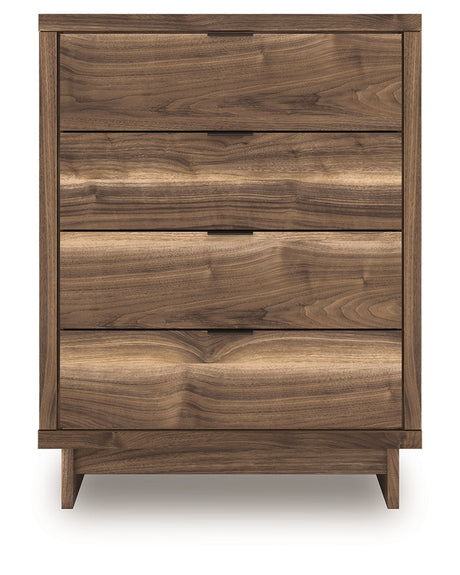 Chirason Brown Chest of Drawers by Ashley at Eve Furniture