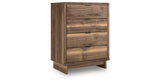 Chirason Brown Chest of Drawers by ASHLEY FURNITURE at Eve Furniture