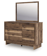 Chirason Brown Dresser and Mirror by Ashley at Eve Furniture