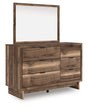 Chirason Brown Dresser and Mirror by Ashley at Eve Furniture