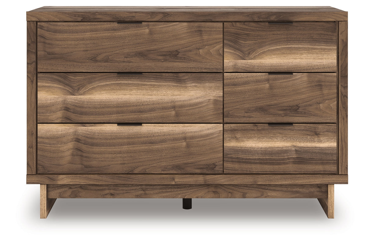Chirason Brown Dresser by Ashley at Eve Furniture