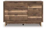 Chirason Brown Dresser by Ashley at Eve Furniture