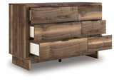 Chirason Brown Dresser by Ashley at Eve Furniture