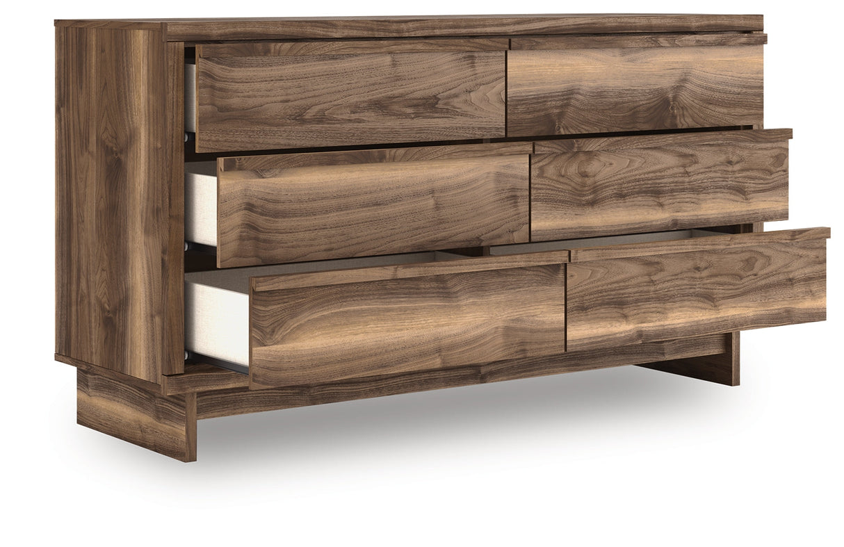 Chirason Brown Dresser by Ashley at Eve Furniture