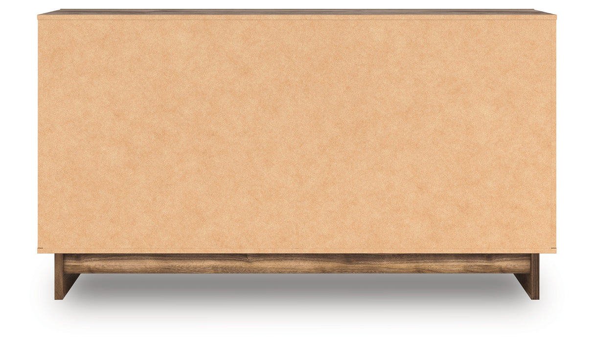 Chirason Brown Dresser by Ashley at Eve Furniture