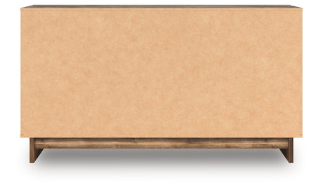 Chirason Brown Dresser by Ashley at Eve Furniture