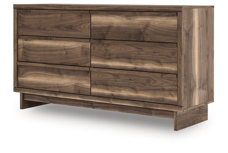 Chirason Brown Dresser by Ashley at Eve Furniture