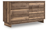 Chirason Brown Dresser by Ashley at Eve Furniture