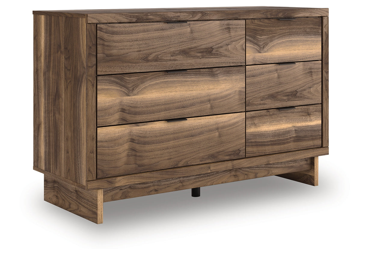 Chirason Brown Dresser by Ashley at Eve Furniture