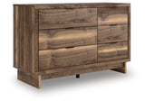 Chirason Brown Dresser by Ashley at Eve Furniture