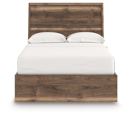 Chirason Brown Full Panel Bed with Storage by Ashley at Eve Furniture