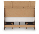 Chirason Brown Full Panel Bed with Storage by Ashley at Eve Furniture