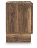 Chirason Brown Nightstand by Ashley at Eve Furniture