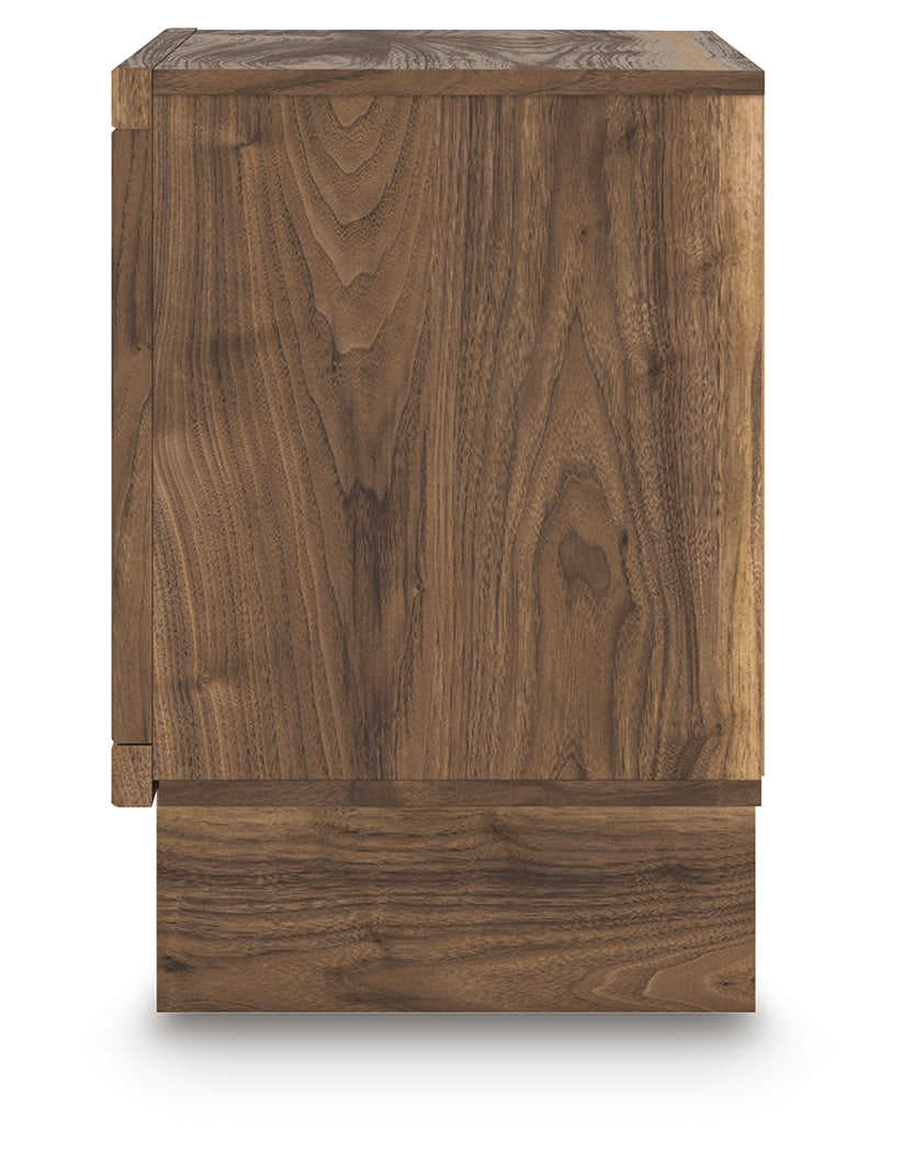 Chirason Brown Nightstand by Ashley at Eve Furniture