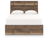 Chirason Brown Queen Panel Bed by Ashley at Eve Furniture