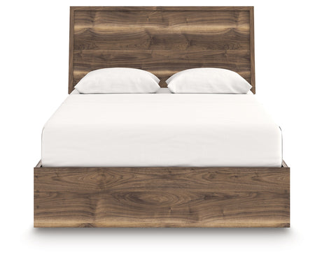 Chirason Brown Queen Panel Bed by Ashley at Eve Furniture