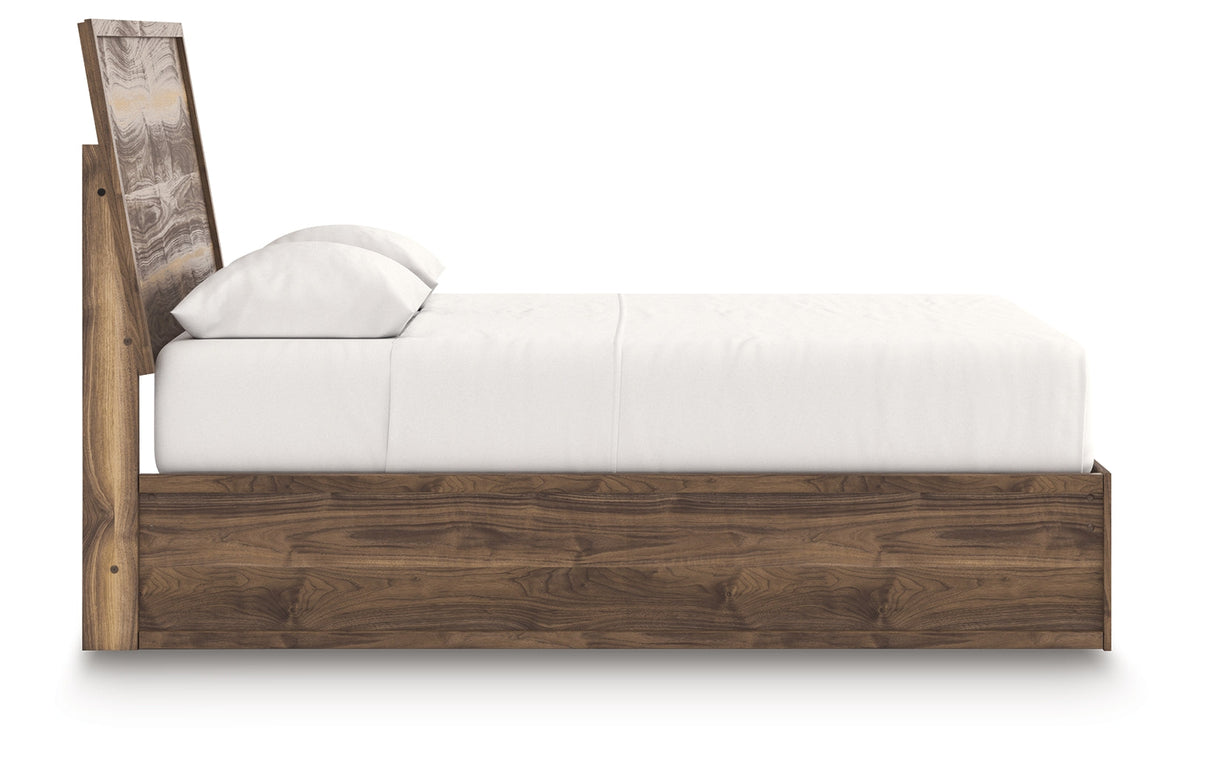 Chirason Brown Queen Panel Bed by Ashley at Eve Furniture