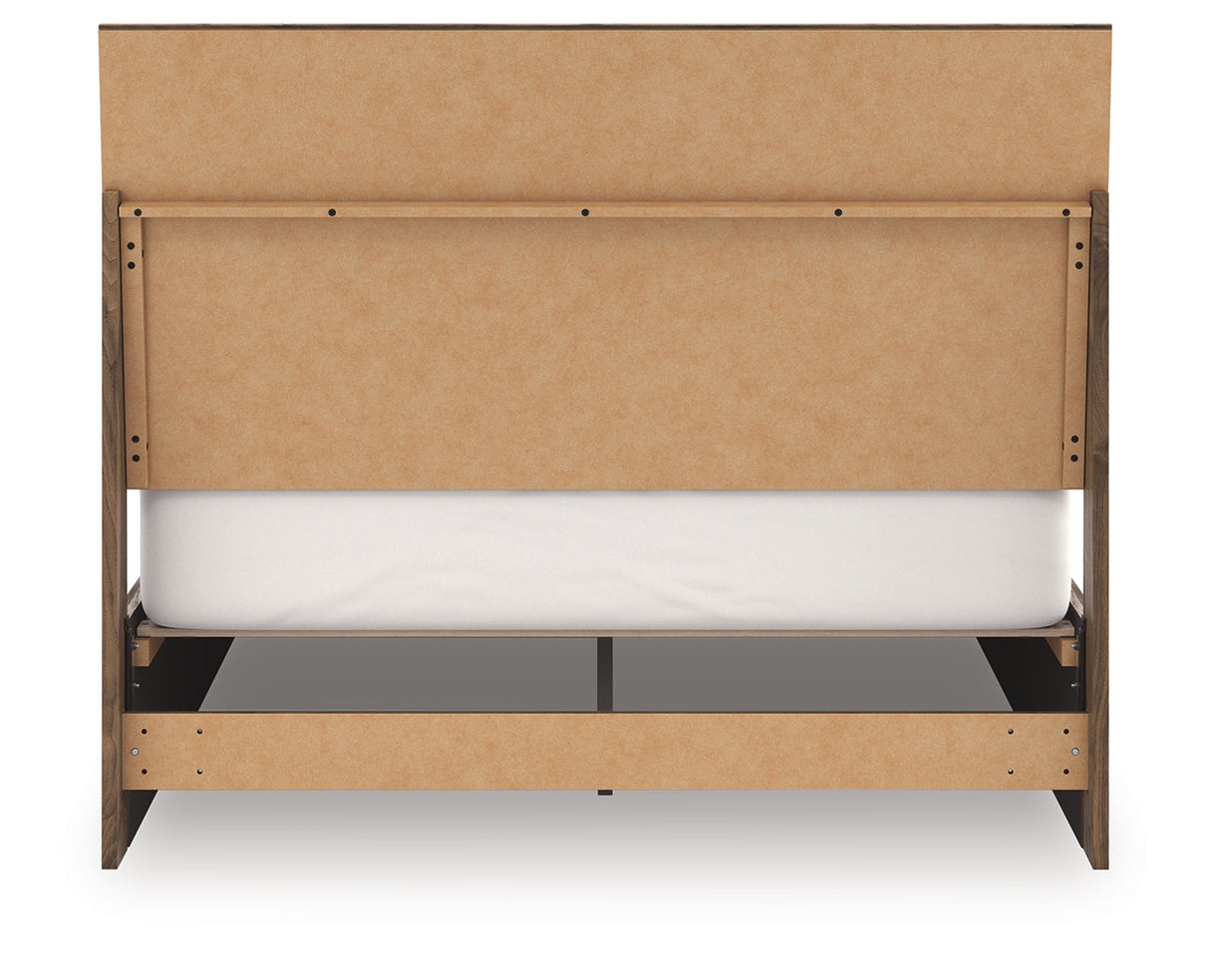 Chirason Brown Queen Panel Bed by Ashley at Eve Furniture