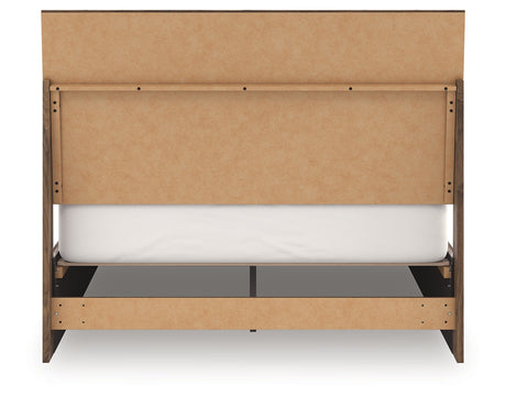 Chirason Brown Queen Panel Bed by Ashley at Eve Furniture