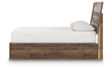 Chirason Brown Queen Panel Bed by Ashley at Eve Furniture