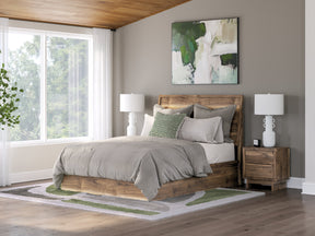 Chirason Brown Queen Panel Bed by Ashley at Eve Furniture