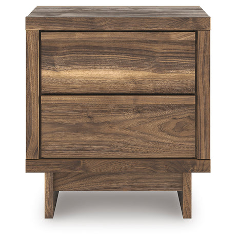 Chirason Brown Storage Panel Bedroom Set with 4 Side Drawers by Ashley at Eve Furniture