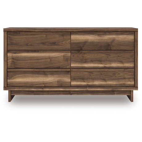 Chirason Brown Storage Panel Bedroom Set with 4 Side Drawers by Ashley at Eve Furniture