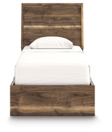 Chirason Brown Twin Panel Bed by Ashley at Eve Furniture