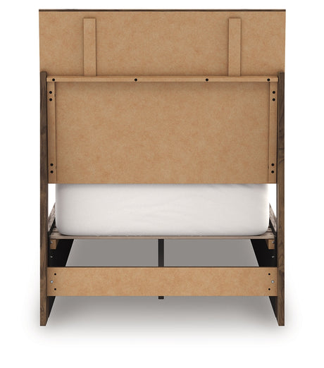 Chirason Brown Twin Panel Bed by Ashley at Eve Furniture