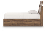 Chirason Brown Twin Panel Bed by Ashley at Eve Furniture