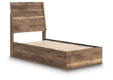 Chirason Brown Twin Panel Bed by Ashley at Eve Furniture