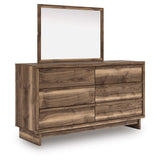 Chirason Sage Green Upholstered Bedroom Set by Ashley at Eve Furniture