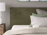 Chirason Sage Green Upholstered Bedroom Set by Ashley at Eve Furniture