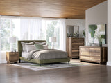 Chirason Sage Green Upholstered Bedroom Set by Ashley at Eve Furniture