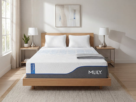 ChiroPro White 3.0 Plusher Tri-Zoned King Hybrid Mattress by Mlily at Eve Furniture
