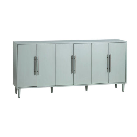 Chloe Green Six Door Sideboard by Crestview at Eve Furniture