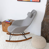 Chloe Mid Century Modern Rocker Livingroom And Bedroom Chair by Ashcroft Furniture at Eve Furniture