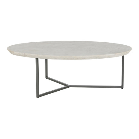 Chloe White Coffee Table by MOES at Eve Furniture