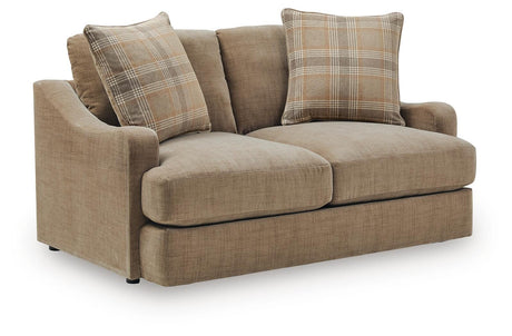 ChloeeAnne Honey Loveseat by Ashley at Eve Furniture